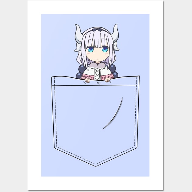 Kanna Kamui - Pocket Wall Art by Creighcreigh